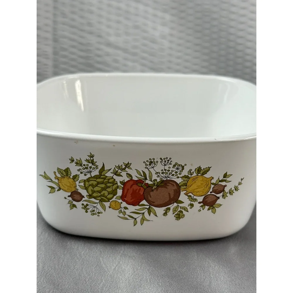 Vintage Corning Ware Spice of Life Mini Casserole Dish P-43-B No Lid‎ 2 3/4 cup